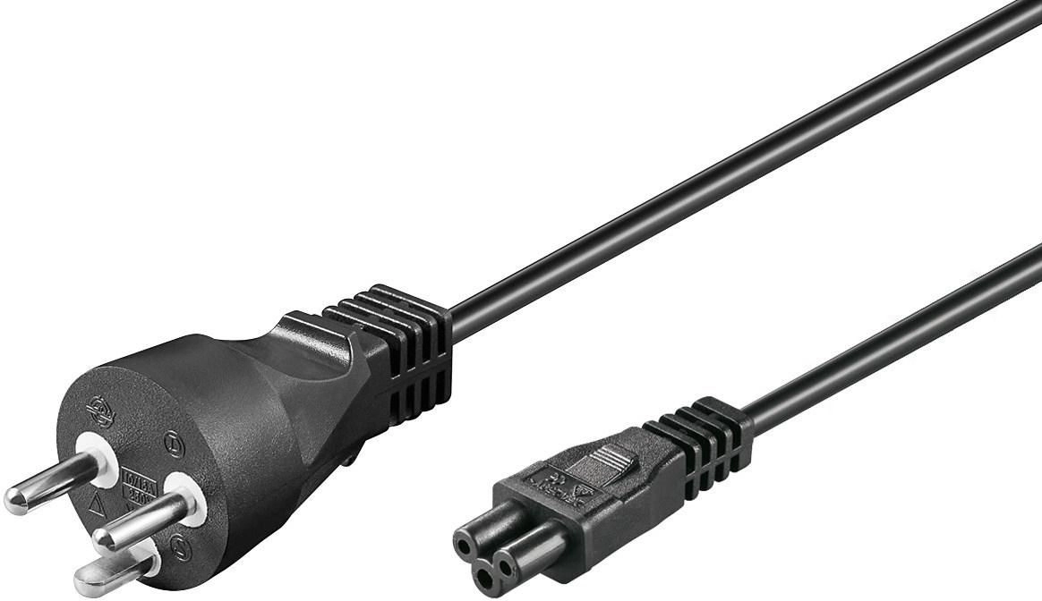 Microconnect PE120810 power cable Black 1