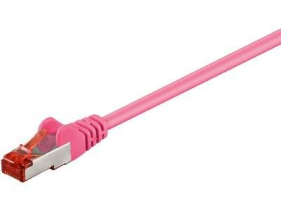 Microconnect SSTP601PI networking cable Pink 1