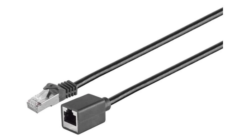 Microconnect STP601SEXT networking cable Black 1