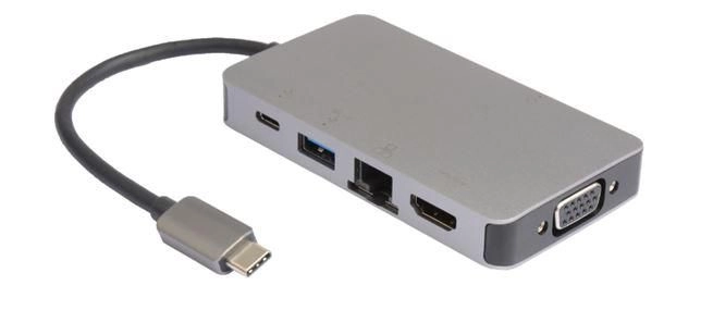 Microconnect USB3.1CCOM14 laptop dock/port replicator