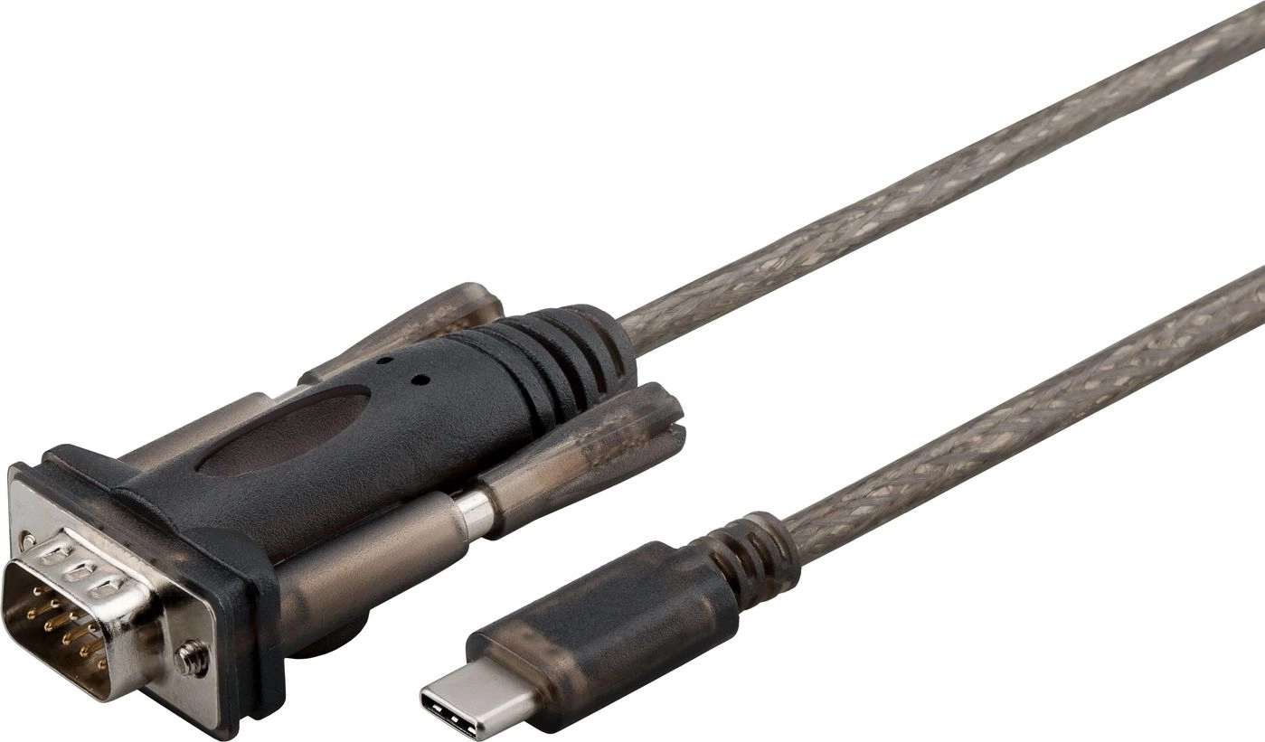 Microconnect USB3.1CRS232 serial cable Black
