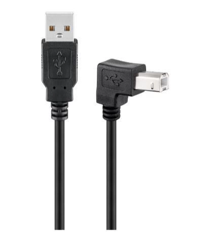 Microconnect USBAB2ANGLED USB cable USB 2