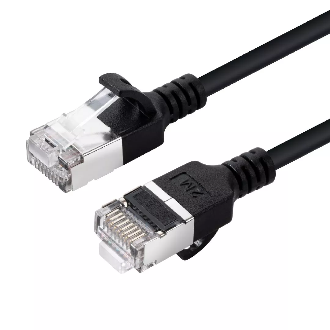 Microconnect V-FTP6A015S-SLIM networking cable Black 1