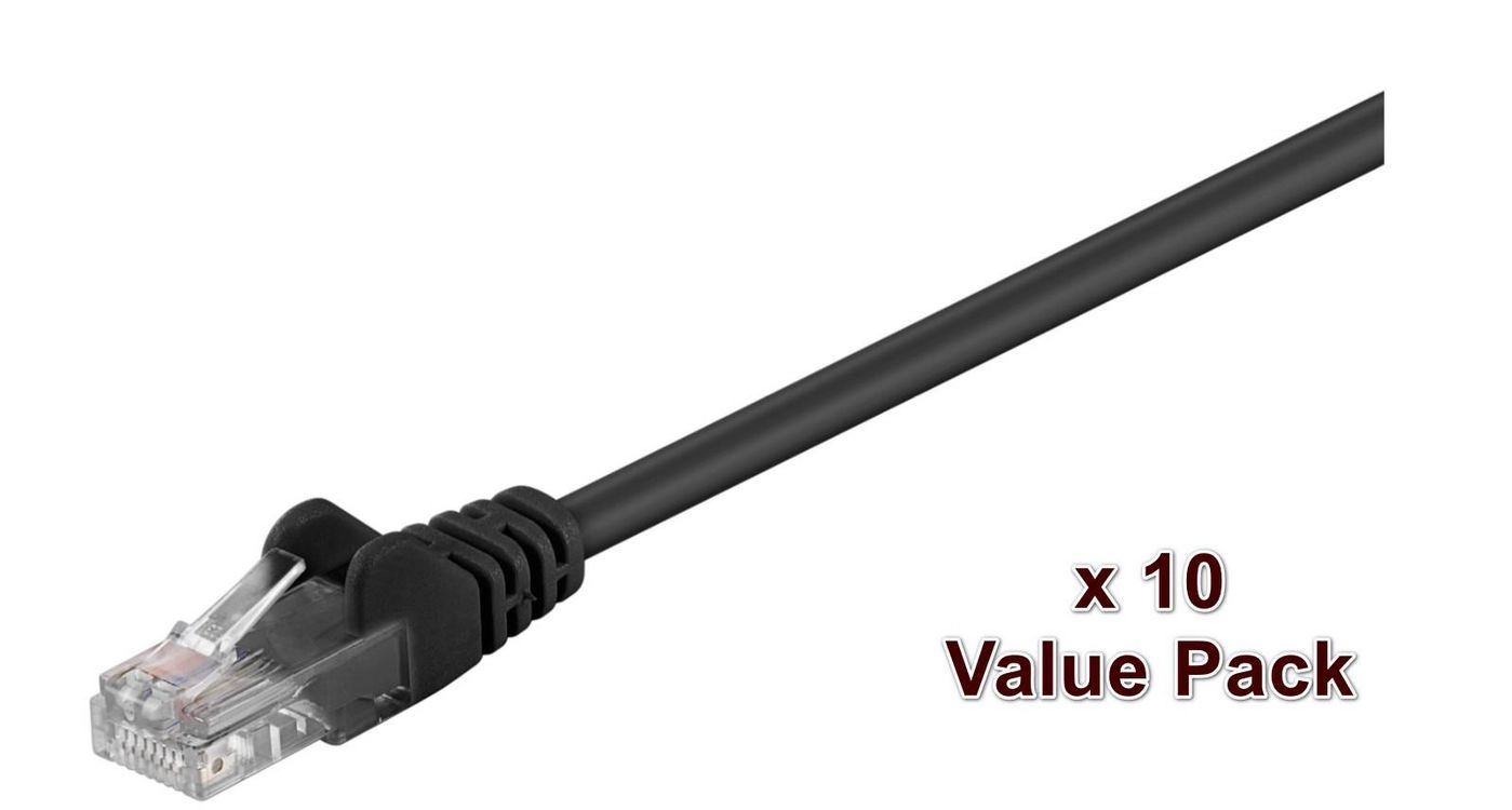 Microconnect V-UTP5005SVP networking cable Black 0