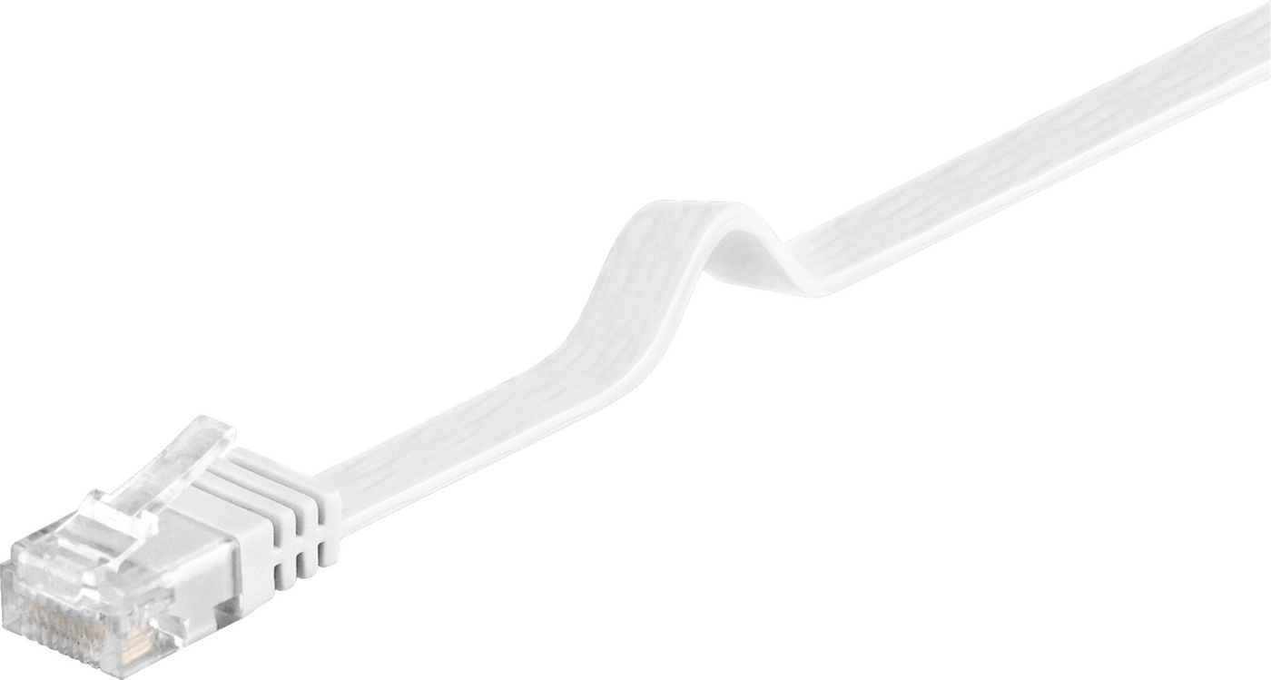 Microconnect V-UTP6015W-FLAT networking cable White 1