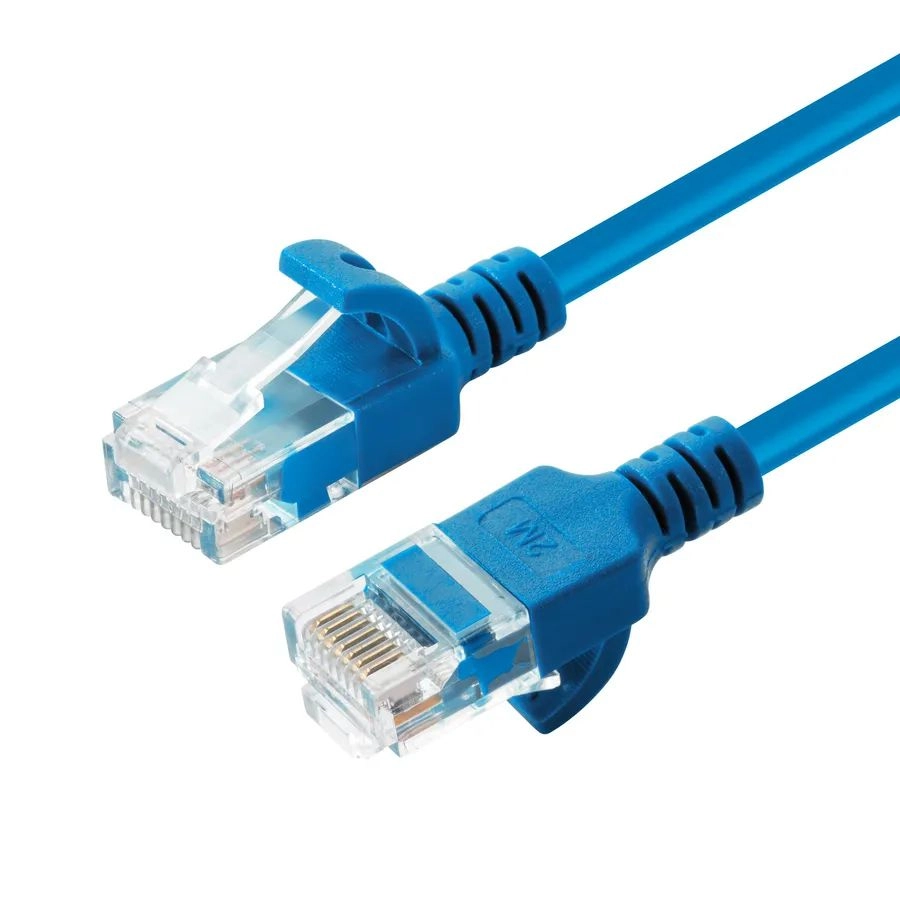 Microconnect V-UTP6A0015B-SLIM networking cable Blue 0