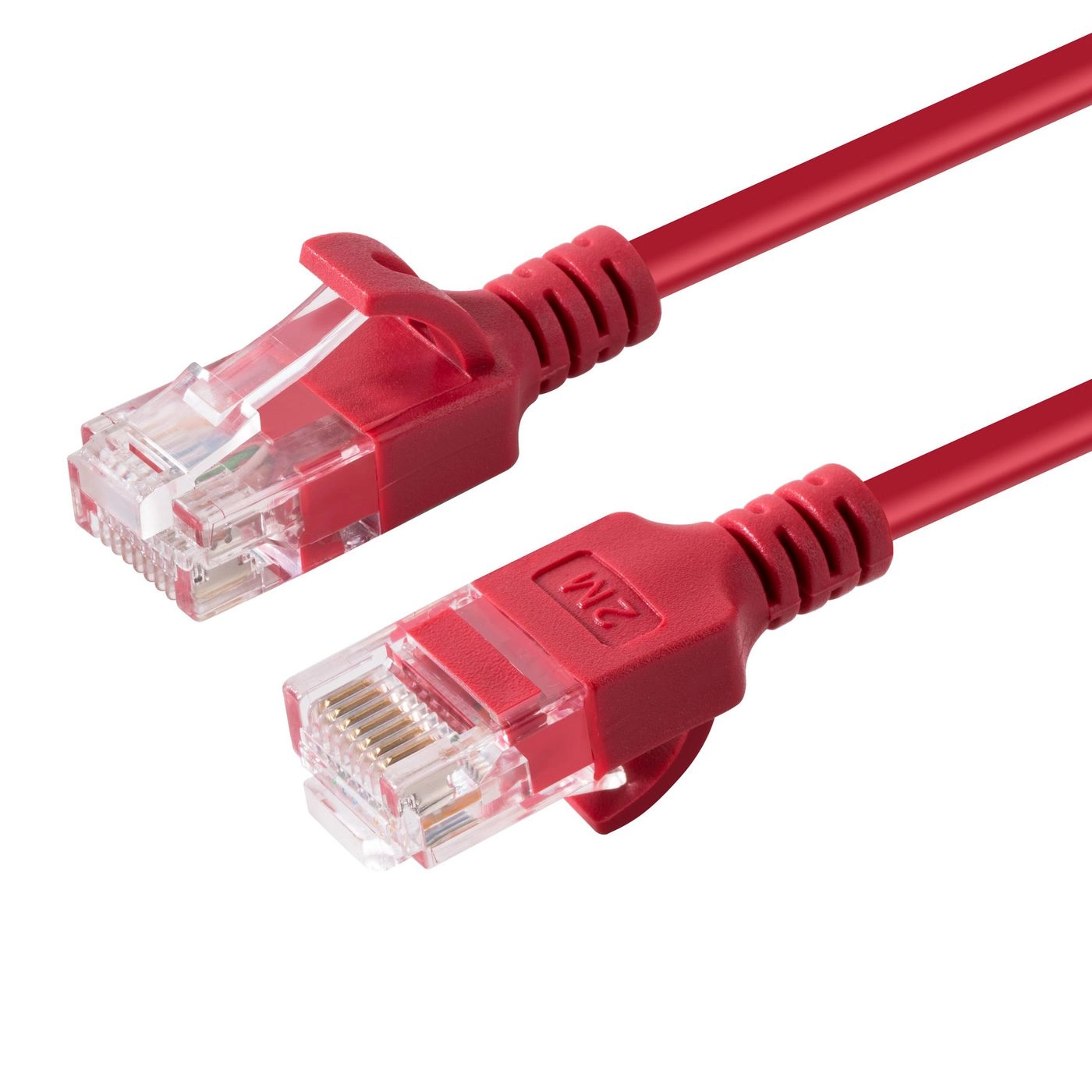 Microconnect V-UTP6A0015R-SLIM networking cable Red 0