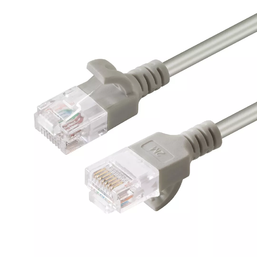 Microconnect V-UTP6A0025-SLIM networking cable Grey 0
