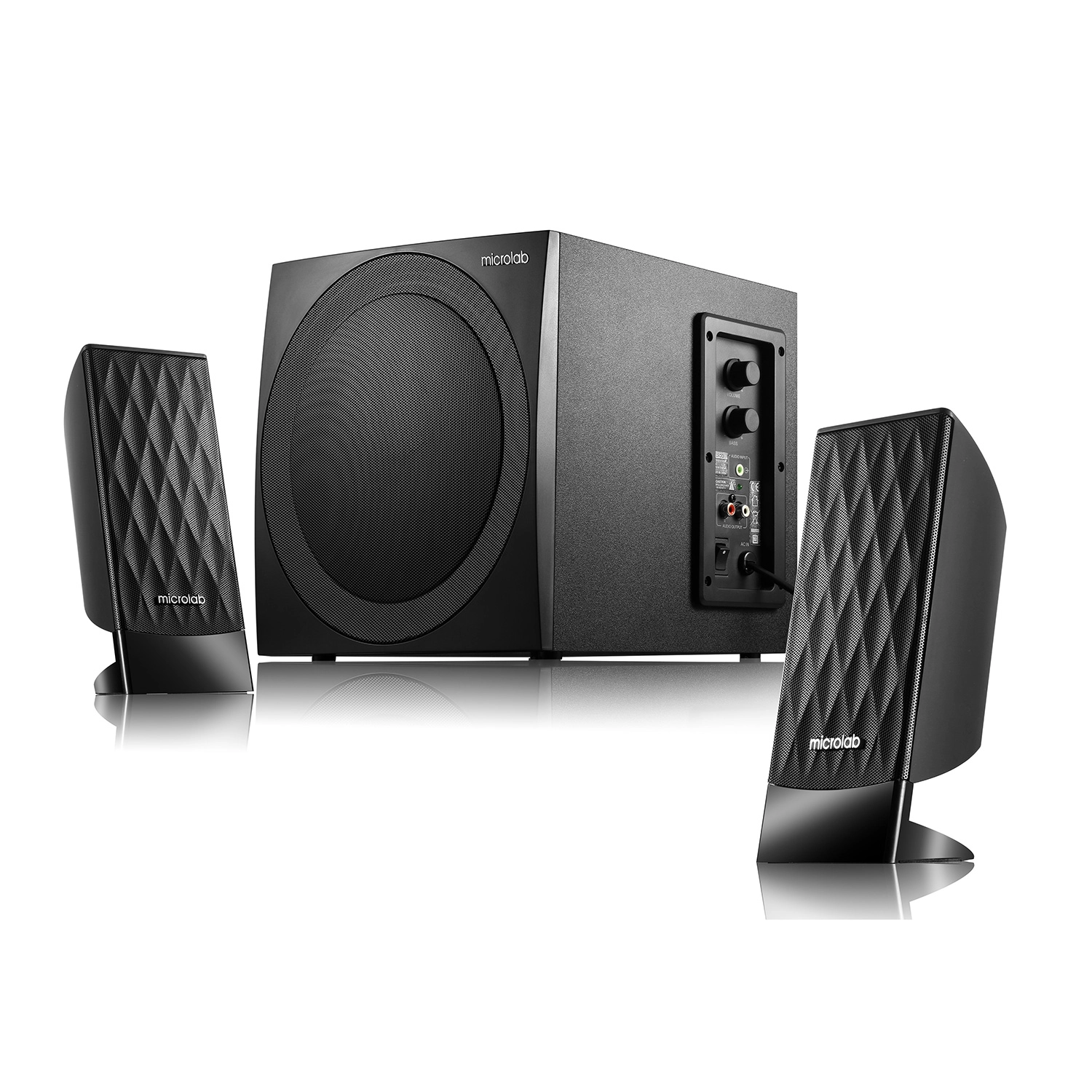 Microlab M-300 loudspeaker Black Wired 38