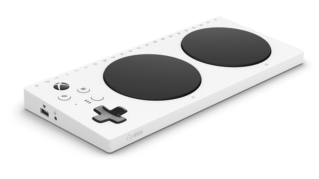 Microsoft JMU-00003 Gaming Controller White 3