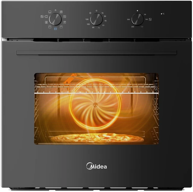 Oven Midea MBO65M80M1-BK Oven  Built-in  Electric