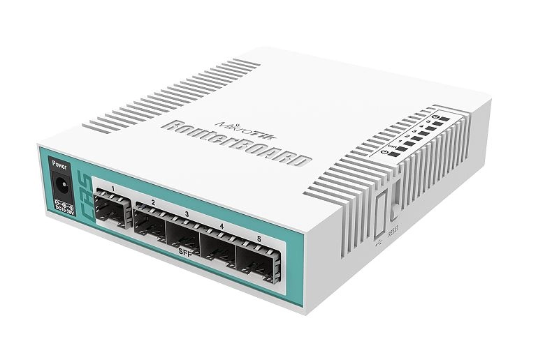 Mikrotik CRS106-1C-5S network switch Gigabit Ethernet