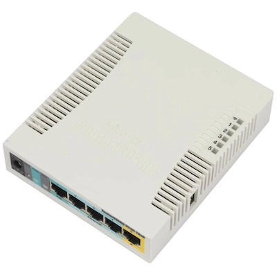 Mikrotik RB951Ui-2HnD White Power over Ethernet