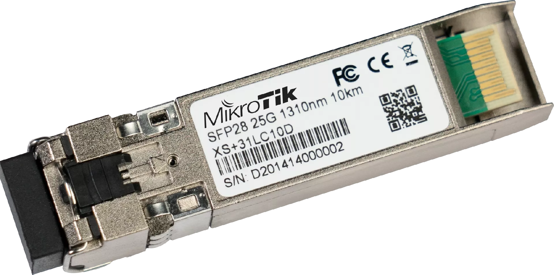 Mikrotik XS+31LC10D network transceiver module Fiber
