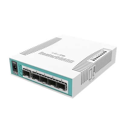 Mikrotik CRS106-1C-5S network switch Gigabit Ethernet