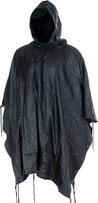 Mil-Tec Mil-Tec Rain Poncho Black universal