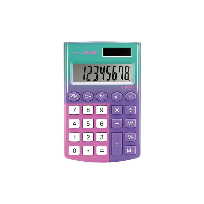 Milan Sunset calculator Desktop Basic Purple