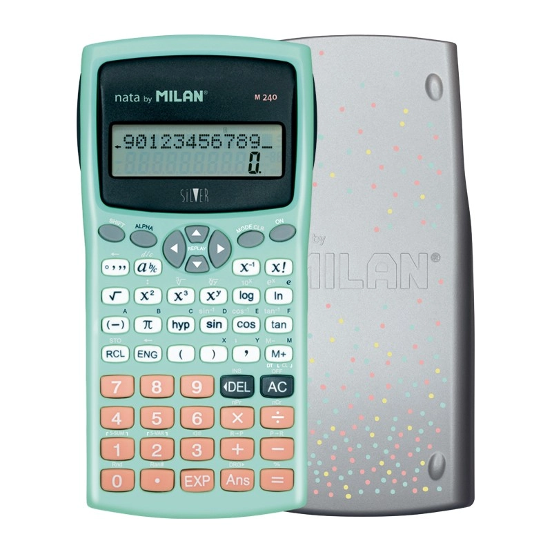 Milan M240 calculator Pocket Scientific Black