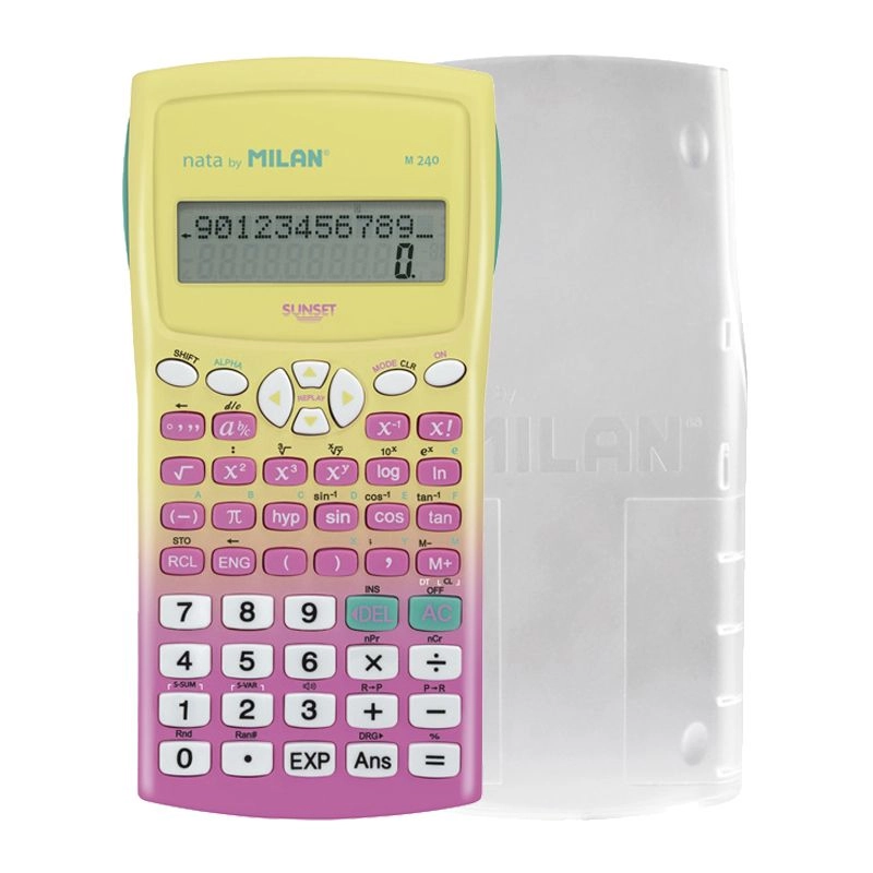 Milan 159110SNPBL calculator Desktop Basic Pink