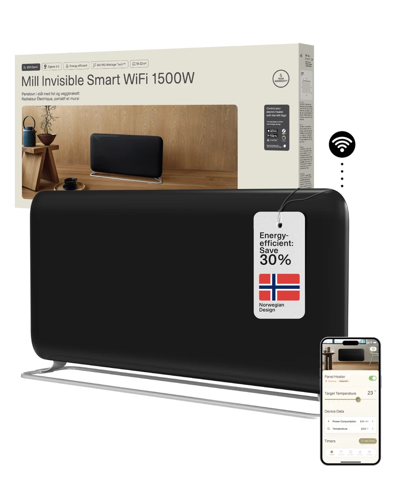 Grzejnik Mill Mill Invisible Smart WiFi