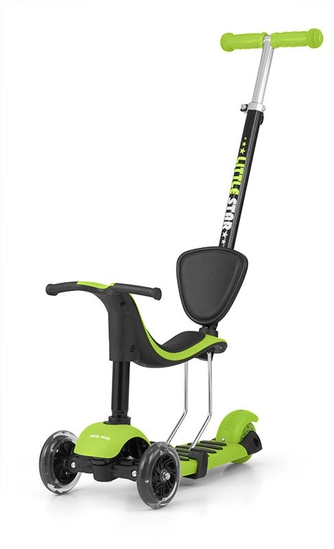 Milly Mally Little Star Scooter Green