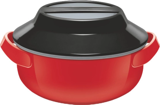 Milton casserole Microwow 1000  red MT-6491-P
