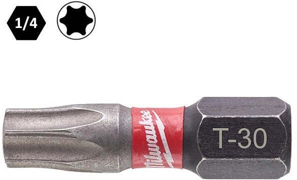 MILWAUKEE KOŃCÓWKA T30 x 25mm/ 3szt