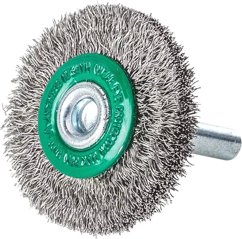 MILWAUKEE WIRE DISC BRUSH WITH SHANK
