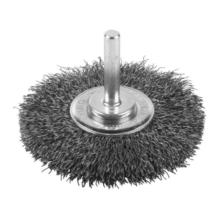 MILWAUKEE SHANKED WIRE DISC BRUSH S6