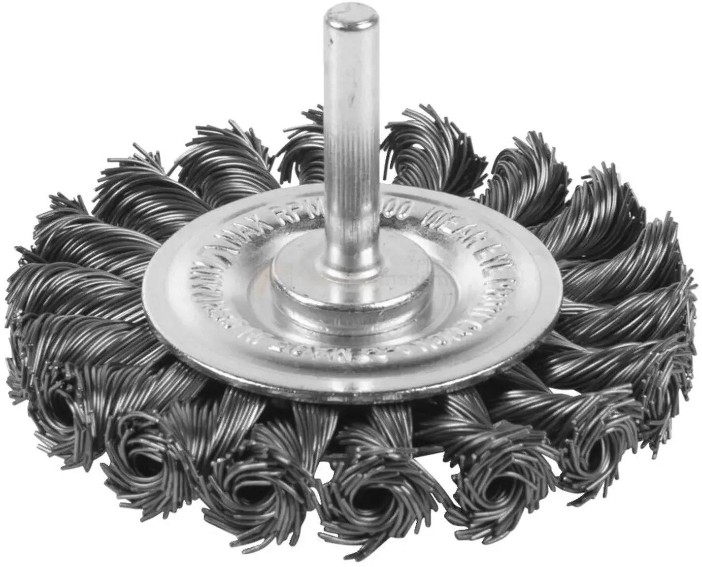 MILWAUKEE WIRE DISC BRUSH WITH SHANK
