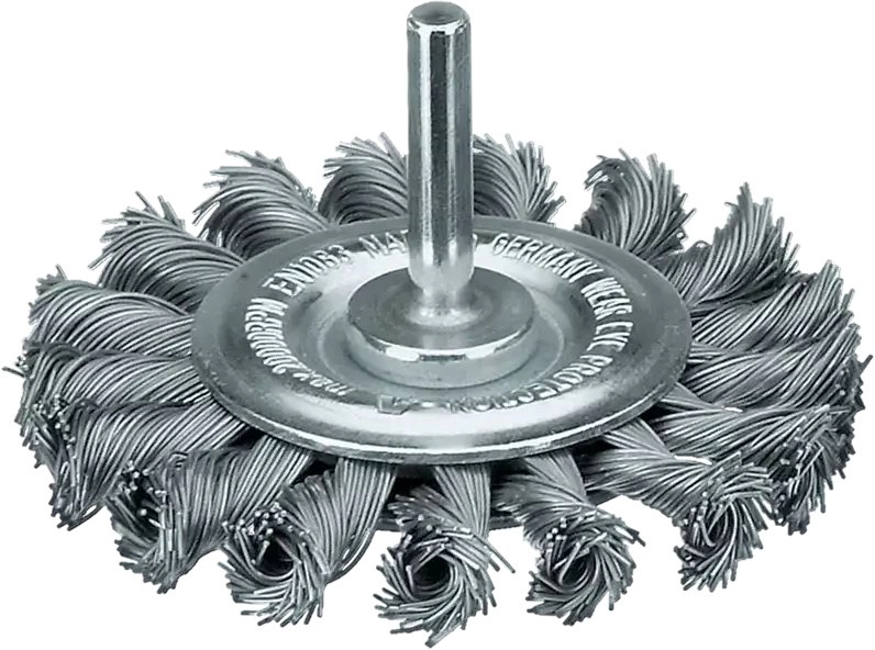 MILWAUKEE WIRE DISC BRUSH WITH SHANK
