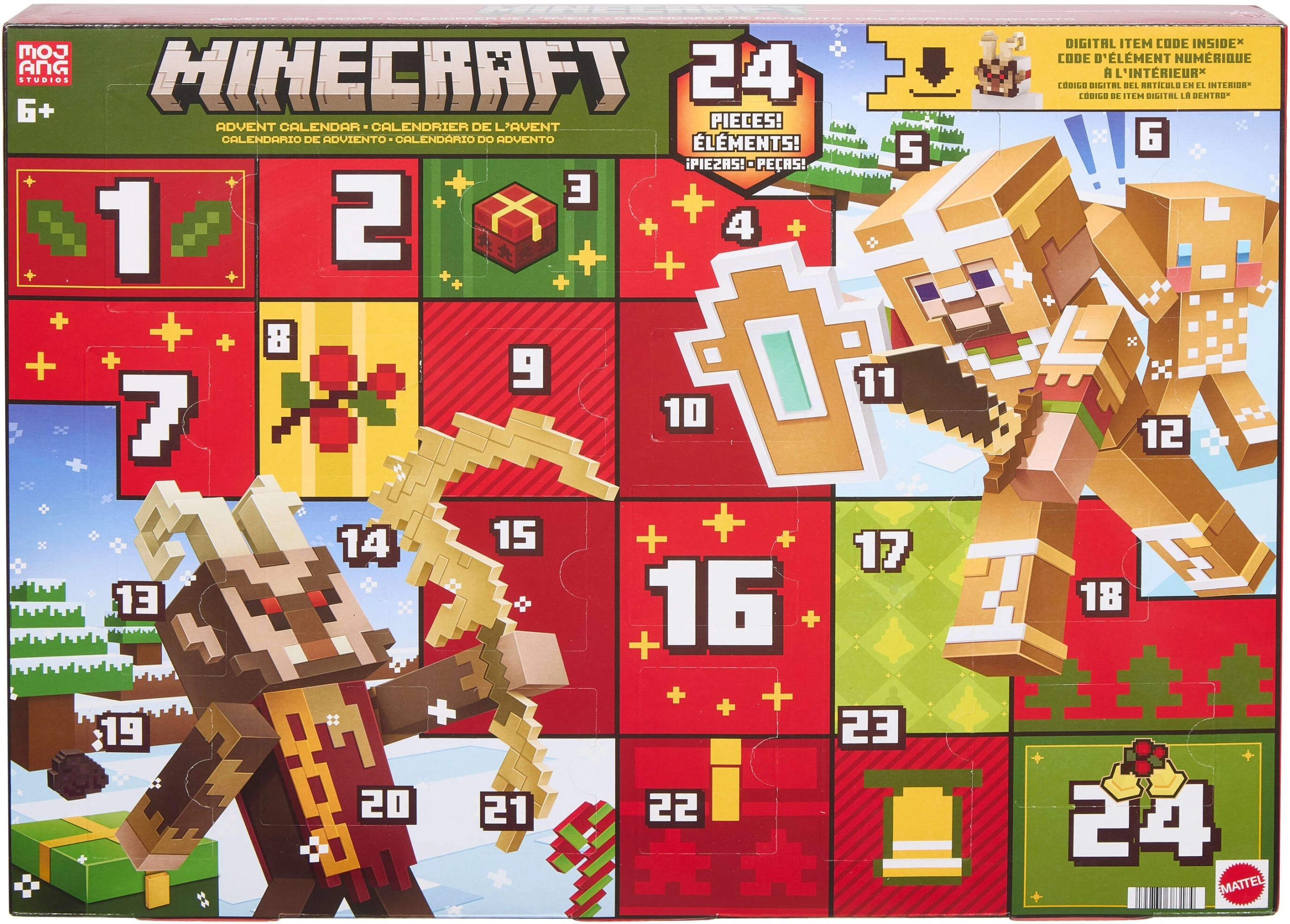 Minecraft Advent Calendar 3 3.25-inch