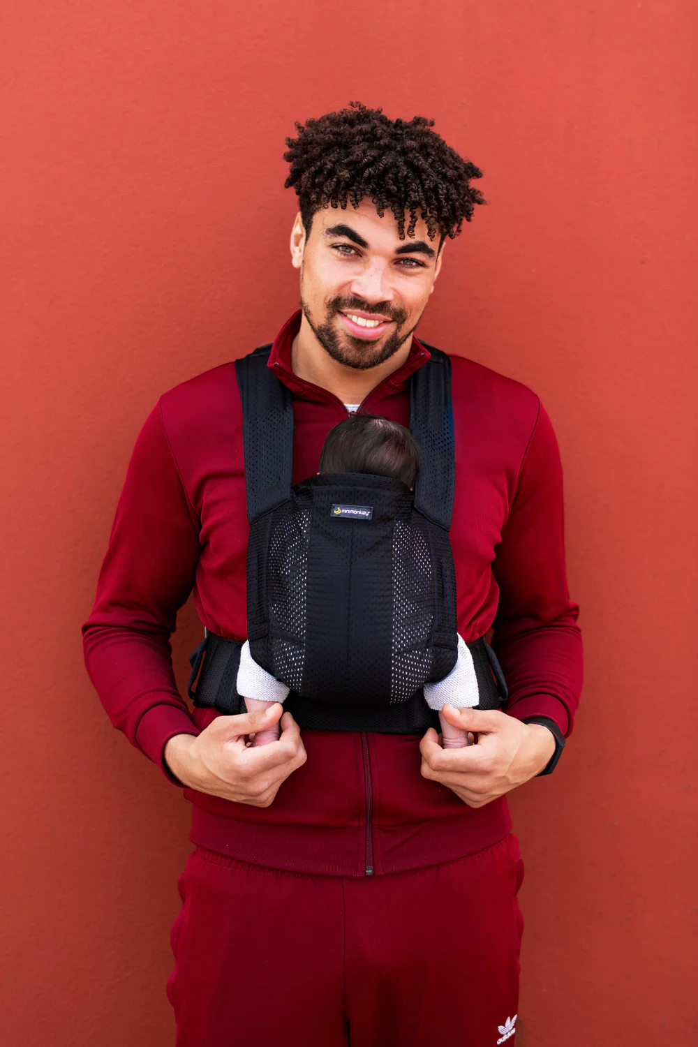 Mini Monkey Baby Carrier - Black