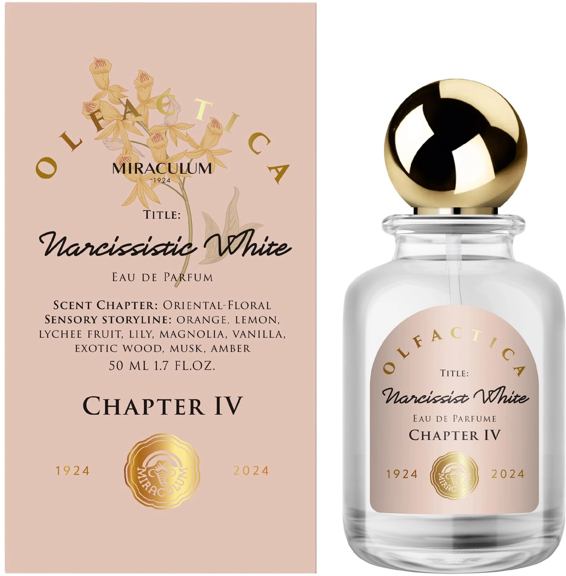 MIRAC OLFACTICA Woda perf. Narcissistic White