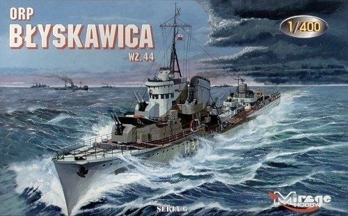 Mirage Plastic model of ORP Błyskawica