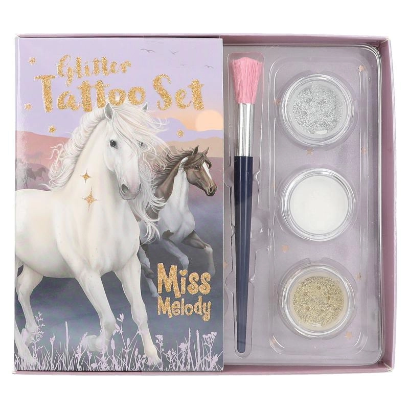 Miss Melody - Glitter Tattoo Set