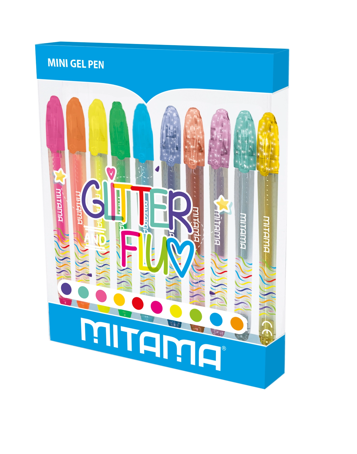 Mitama Penne mini gel glitter e