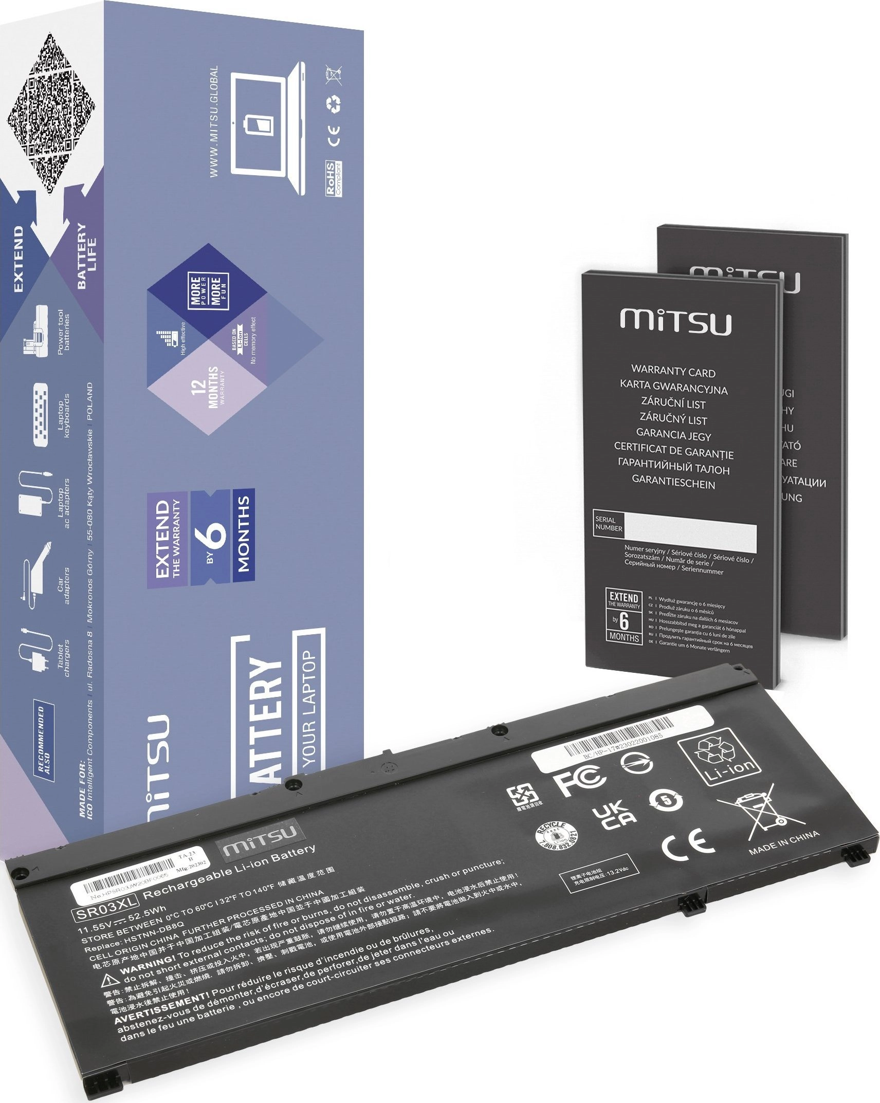Bateria HP GAMING 15 17 OMEN