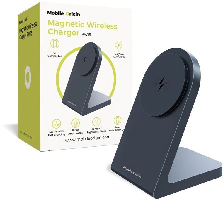 Mobile Origin Magnetic Wireless Charger PW15