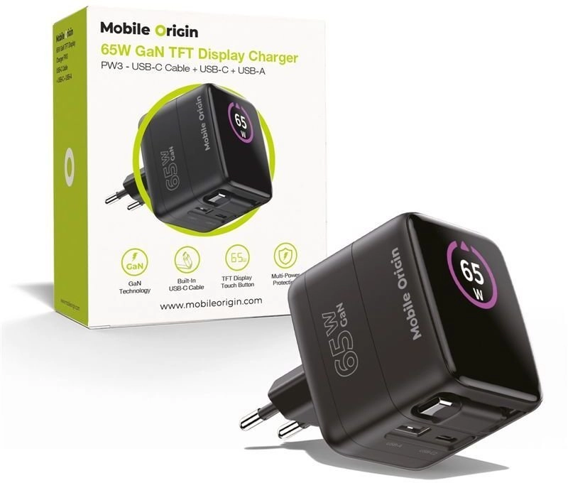 Mobile Origin charger 1x USB-A 1x