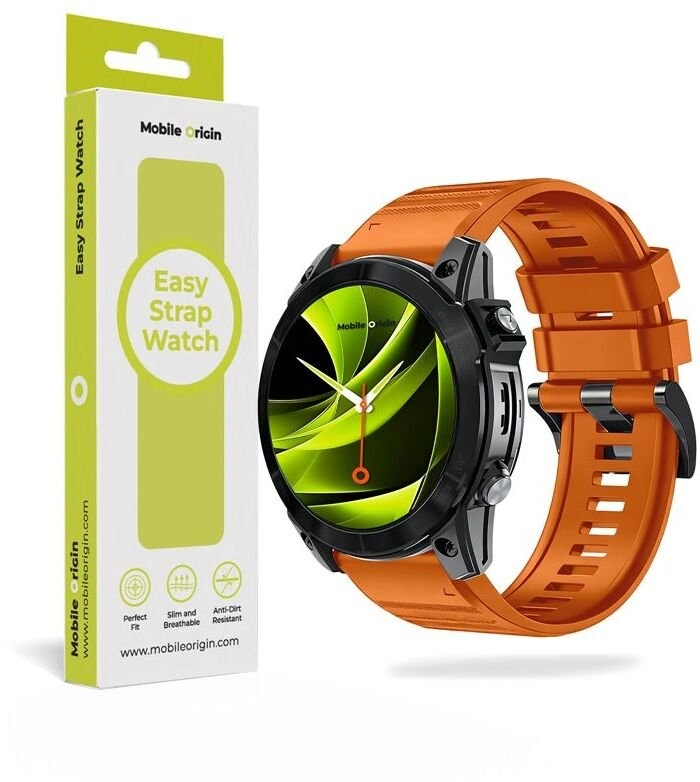 Mobile Origin Easy Strap Silicone Watch