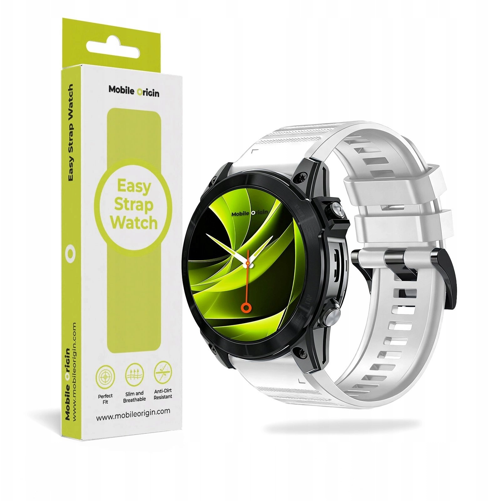 Mobile Origin Easy Strap Silicone Watch