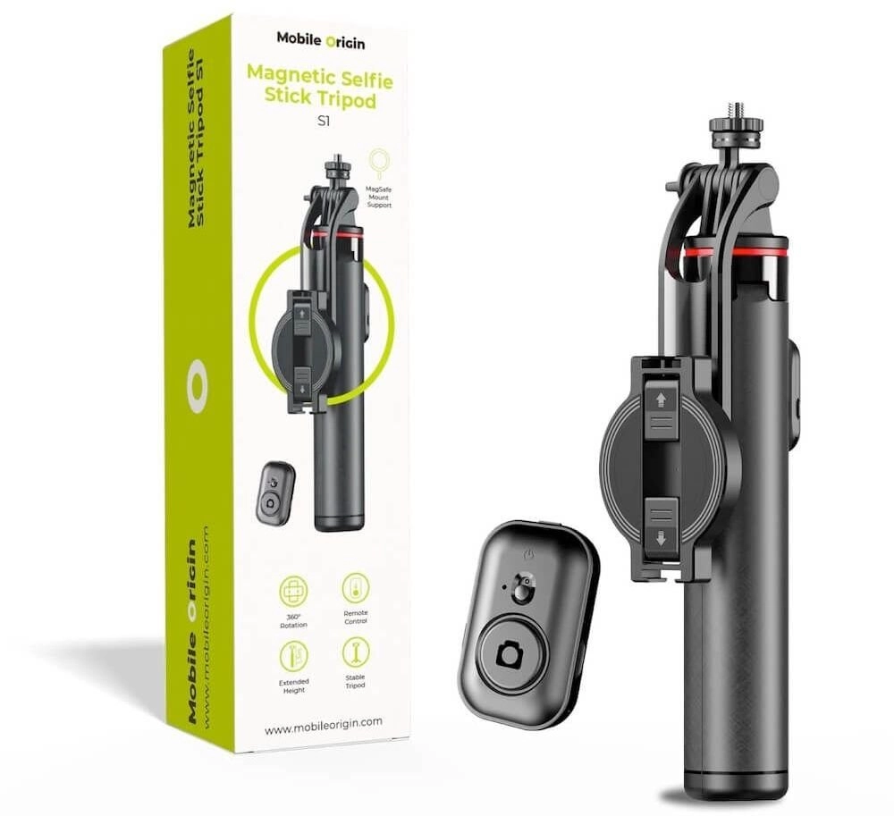 Mobile Origin Magnetic Selfie Stick Tripod