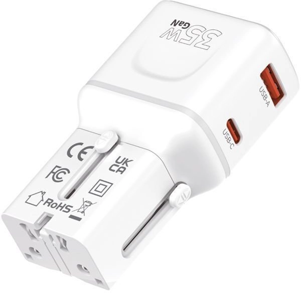 Mobile Origin 35W Travel Adapter  EU/US/UK/AU