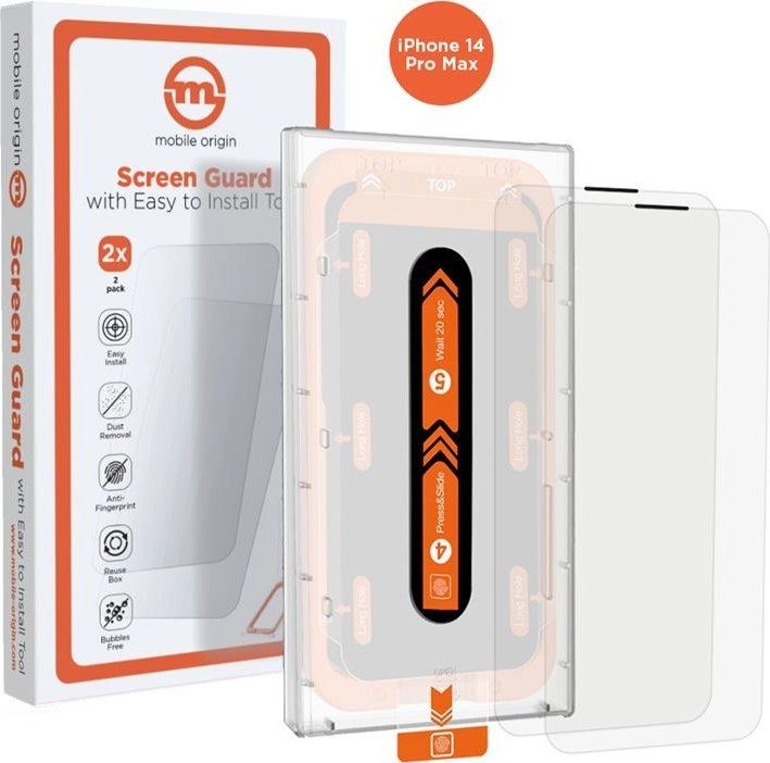 Mobile Origin Protective glass with iPhone