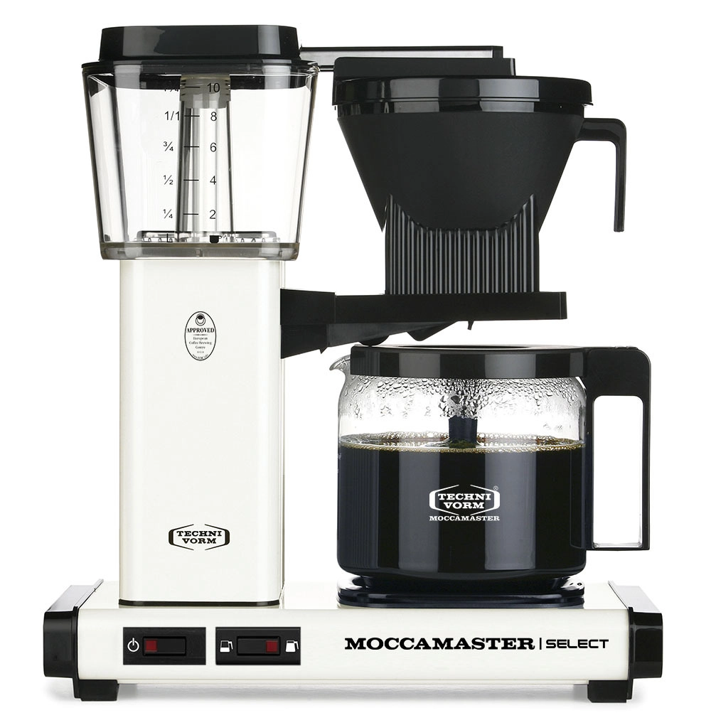 Moccamaster KBG Select Pusautomātisks Kafijas automāts ar karstā ūdens pilināšanu 1,25 L