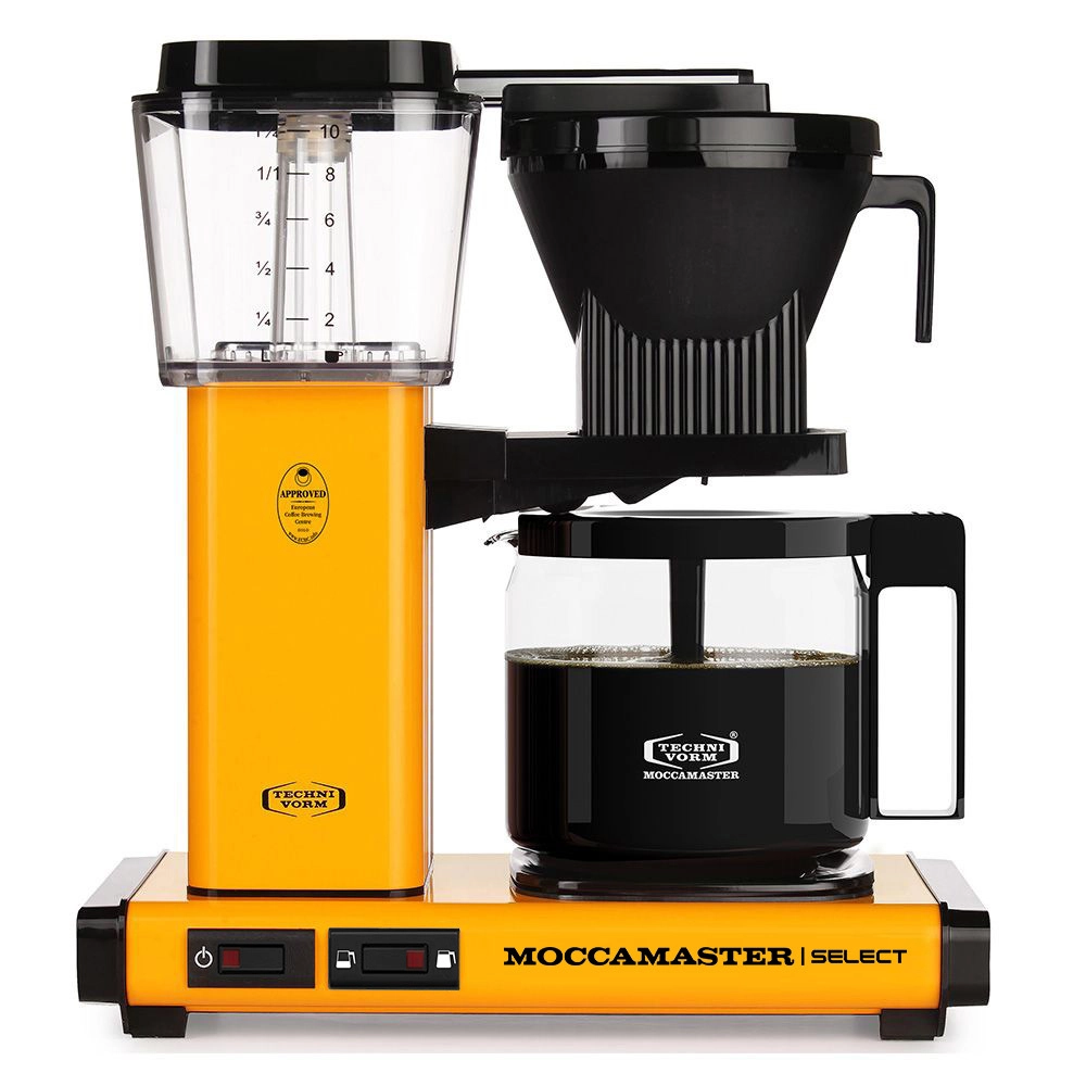 Moccamaster KBG Select Yellow Pepper Pilnībā automātisks Kafijas automāts ar karstā ūdens pilināšanu 1,25 L