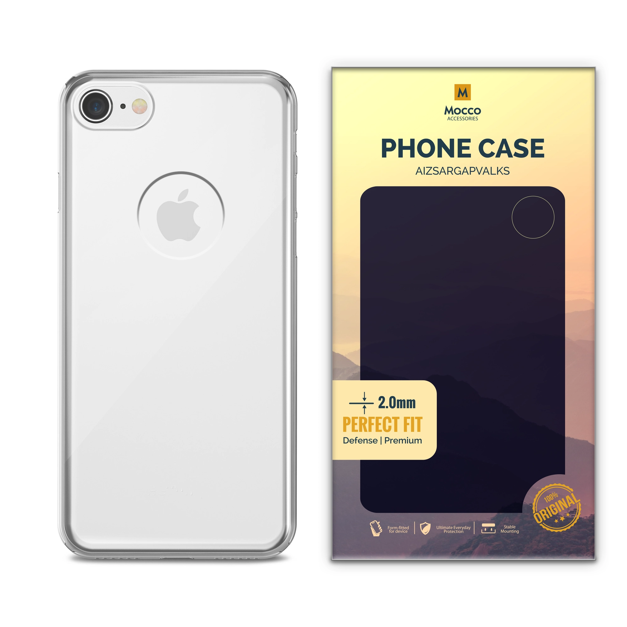 Mocco Original Clear Case 2mm Silicone