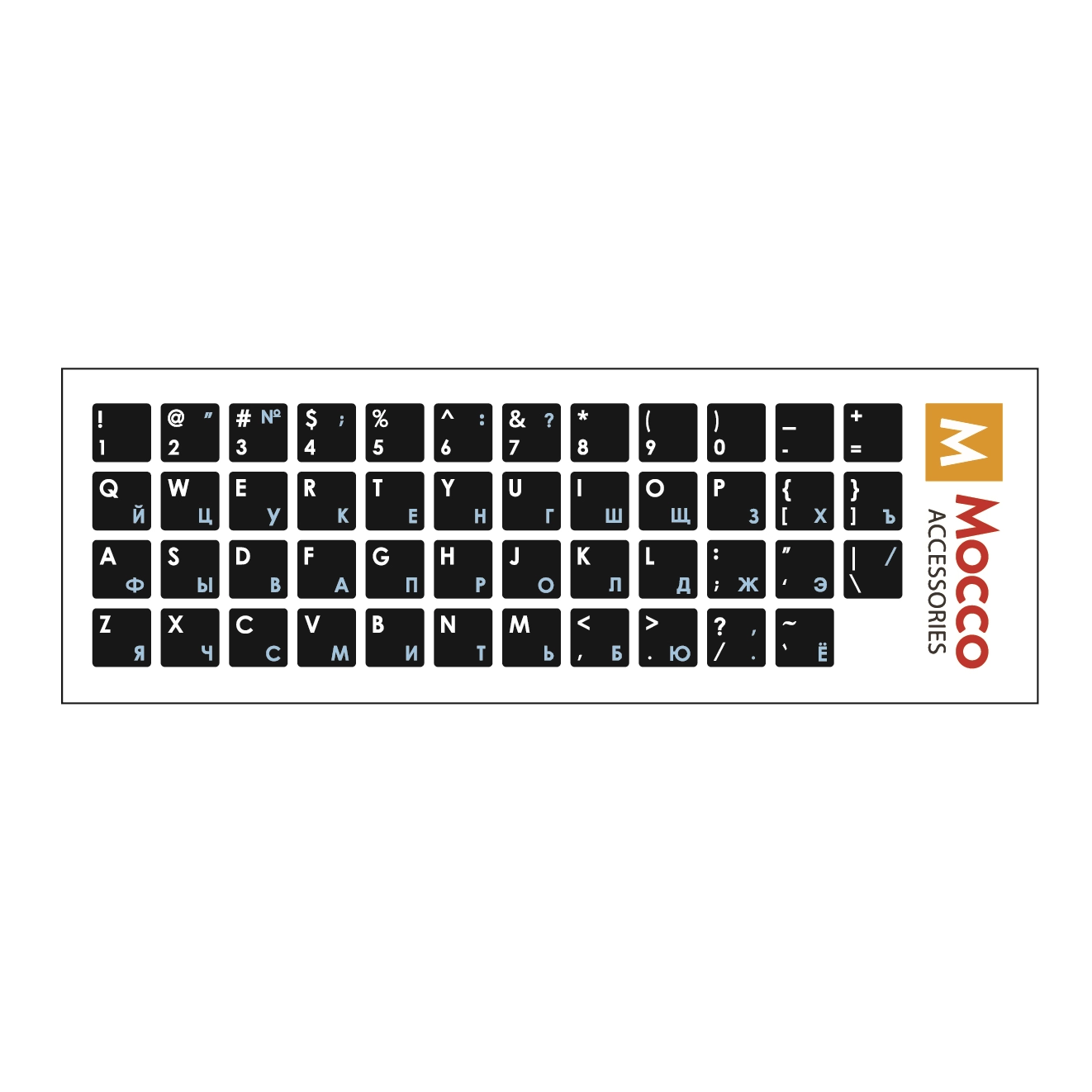 Mocco Keyboard Sticks ENG / RU