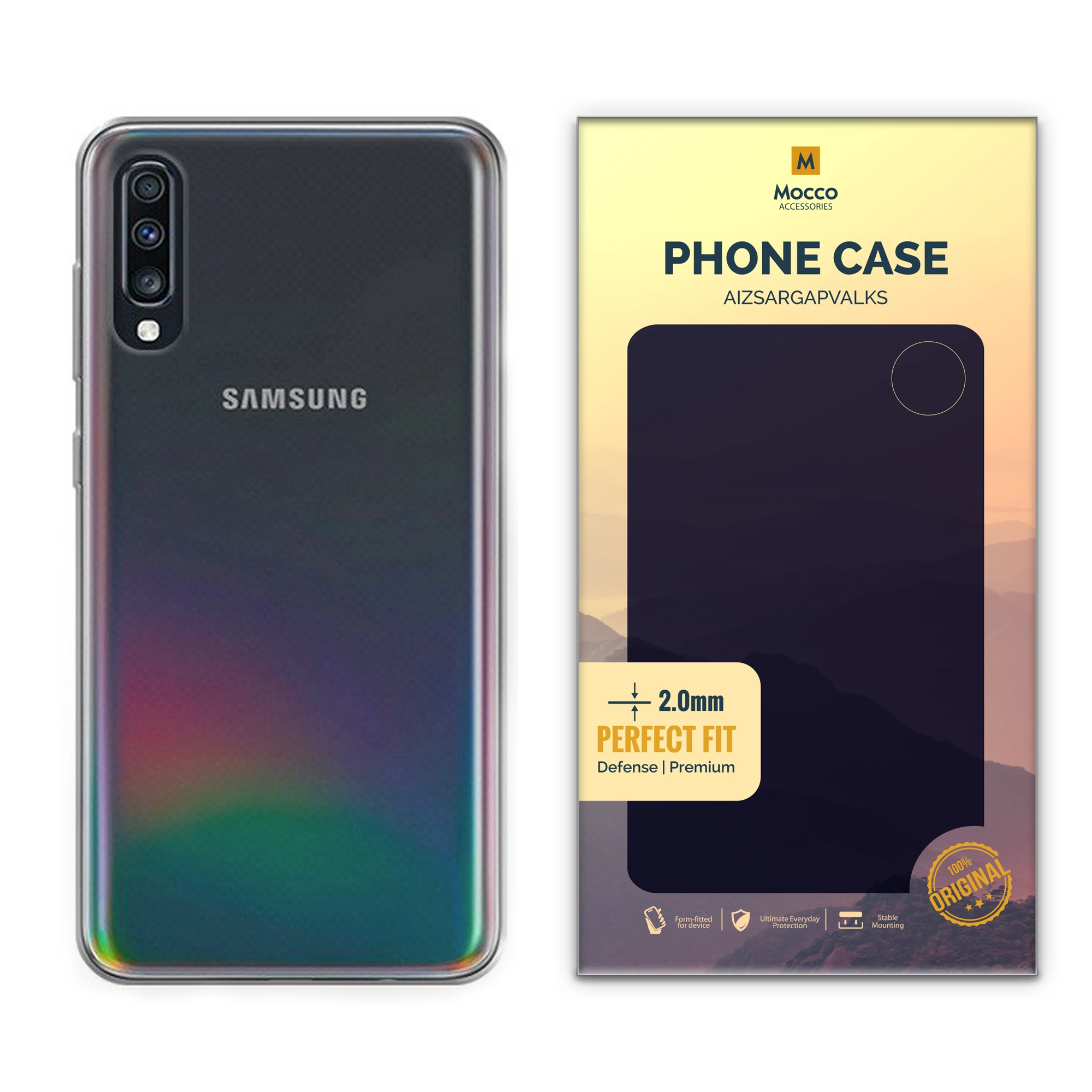 Mocco Original Clear Case 2mm Silicone